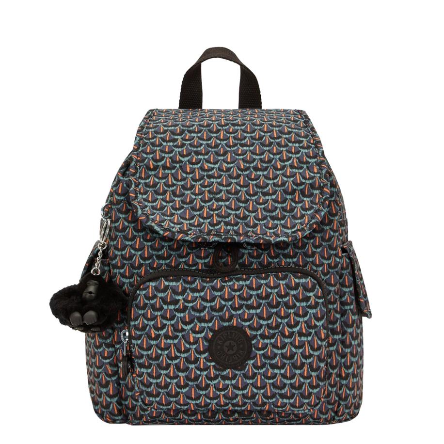 Kipling City Pack Mini prt ac geo feather Multicolor