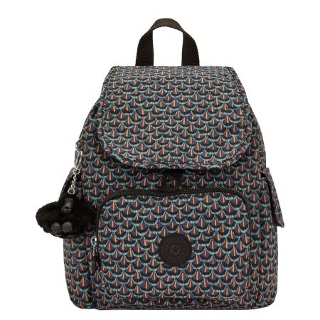 Kipling City Pack Mini prt ac geo feather