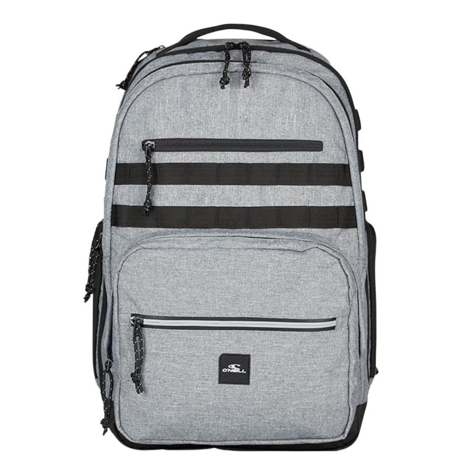 O&apos;Neill President BM Backpack light grey Grijs