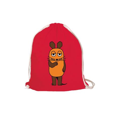 LOGOSHIRT Gymtas Die Maus rood