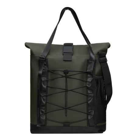 Rains Trail Rolltop Tote Bag green