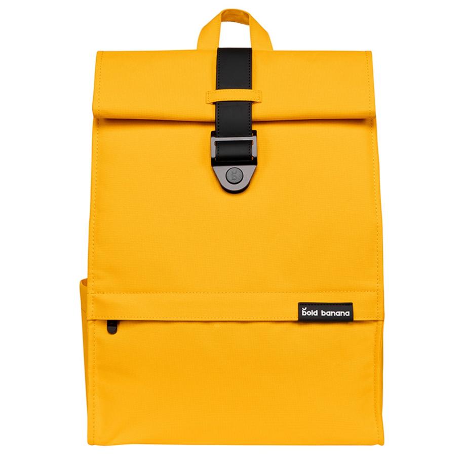 Bold Banana Roll Top Backpack yellow beetle backpack Geel