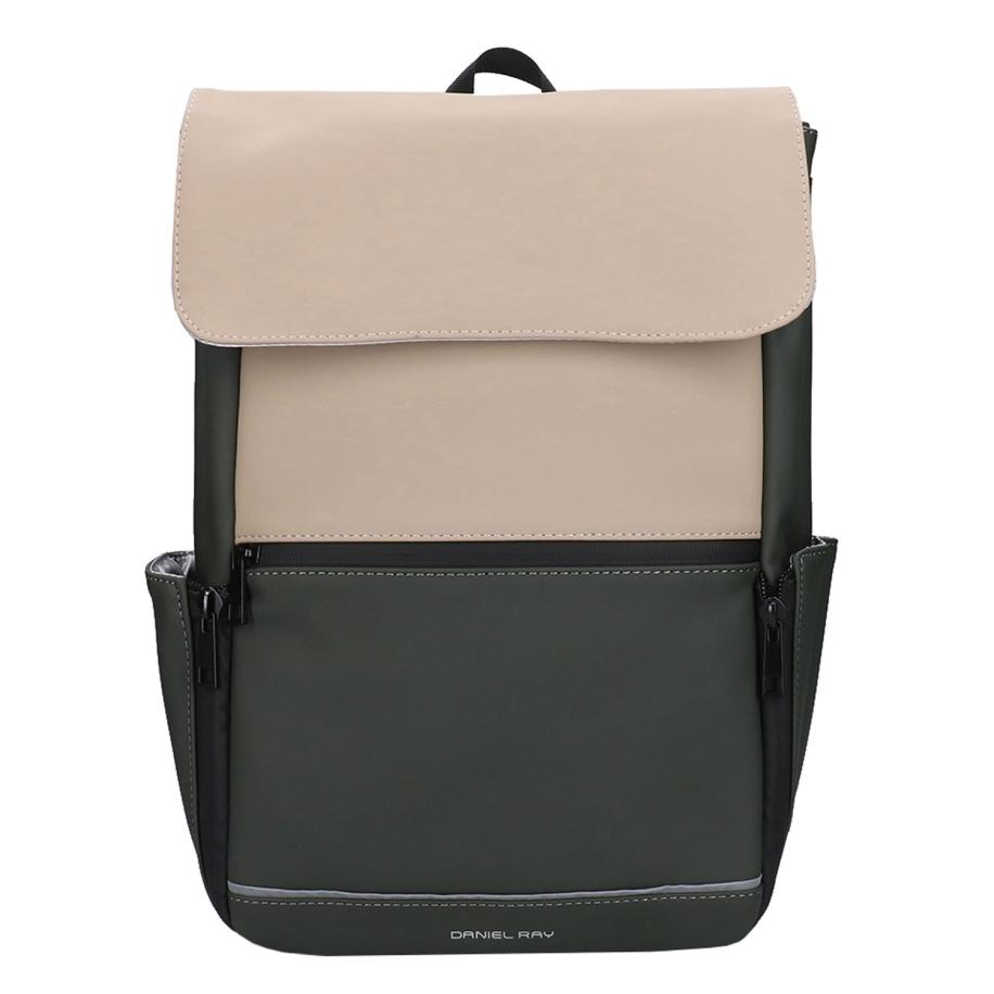 Daniel Ray Tacoma Water-Repellent Backpack moss green/khaki Groen