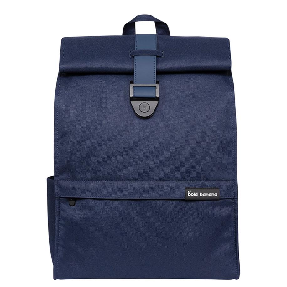 Bold Banana Roll Top Backpack nautic navy Blauw