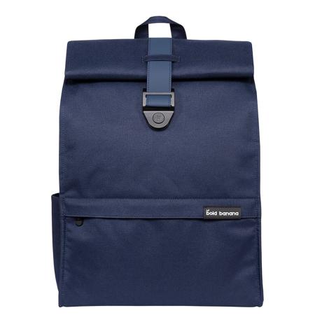 Bold Banana Roll Top Backpack nautic navy