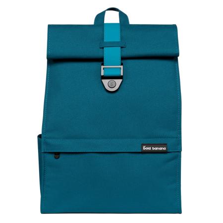 Bold Banana Roll Top Backpack power petrol backpack