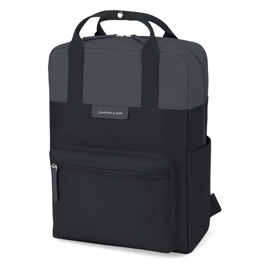 Kapten & Son Kapten & Son Rugzak Bergen Midnight Blue nachtblauw / donkergrijs / wit -