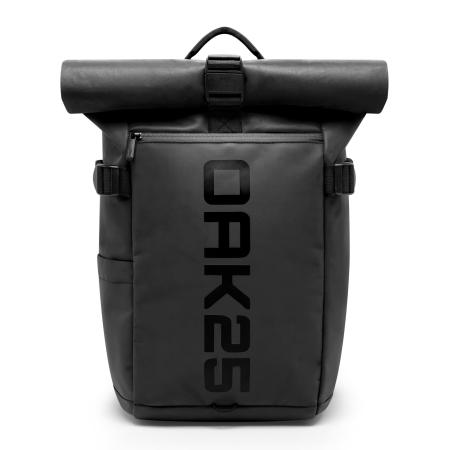 OAK25 Rugzak Luminite Rolltop Lite zwart