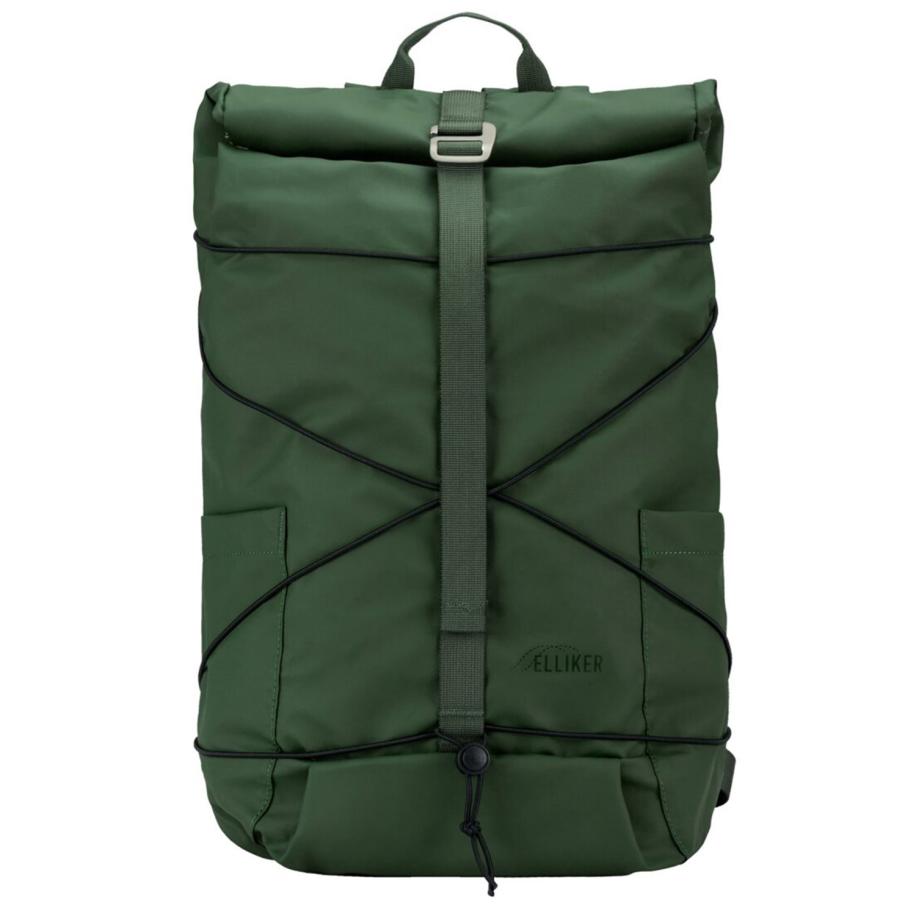 Elliker Dayle Roll Top Backpack 21/25L green Groen