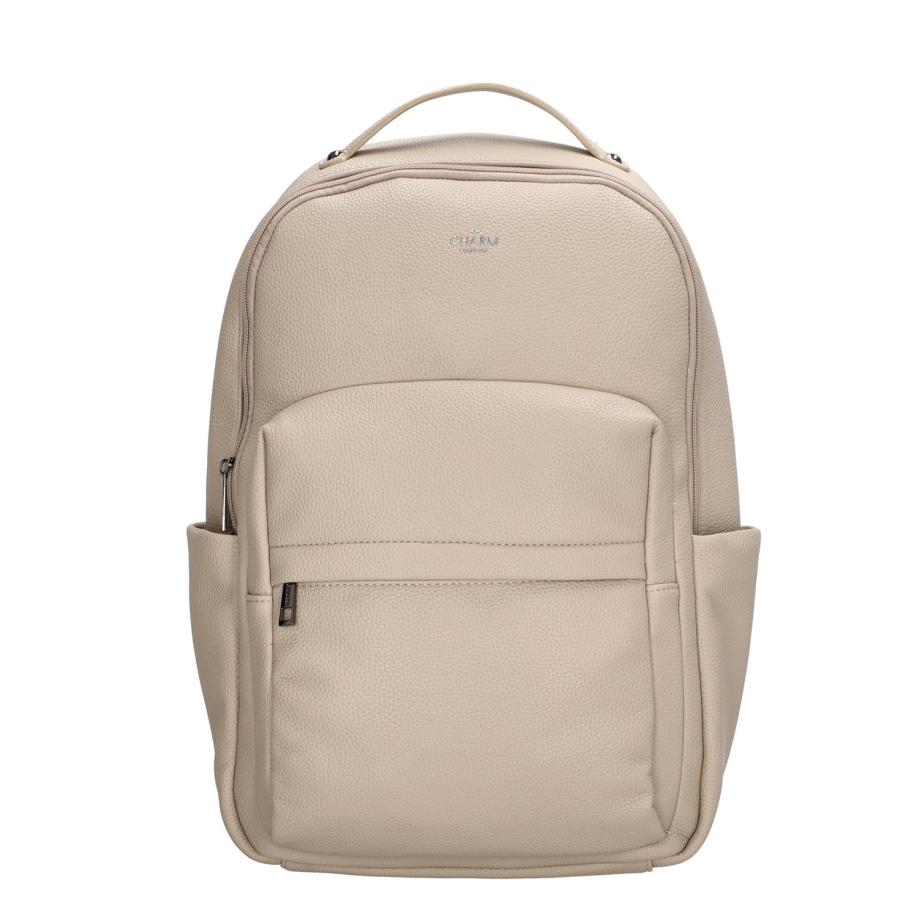 Charm London Mulberry Street Backpack beige Bruin