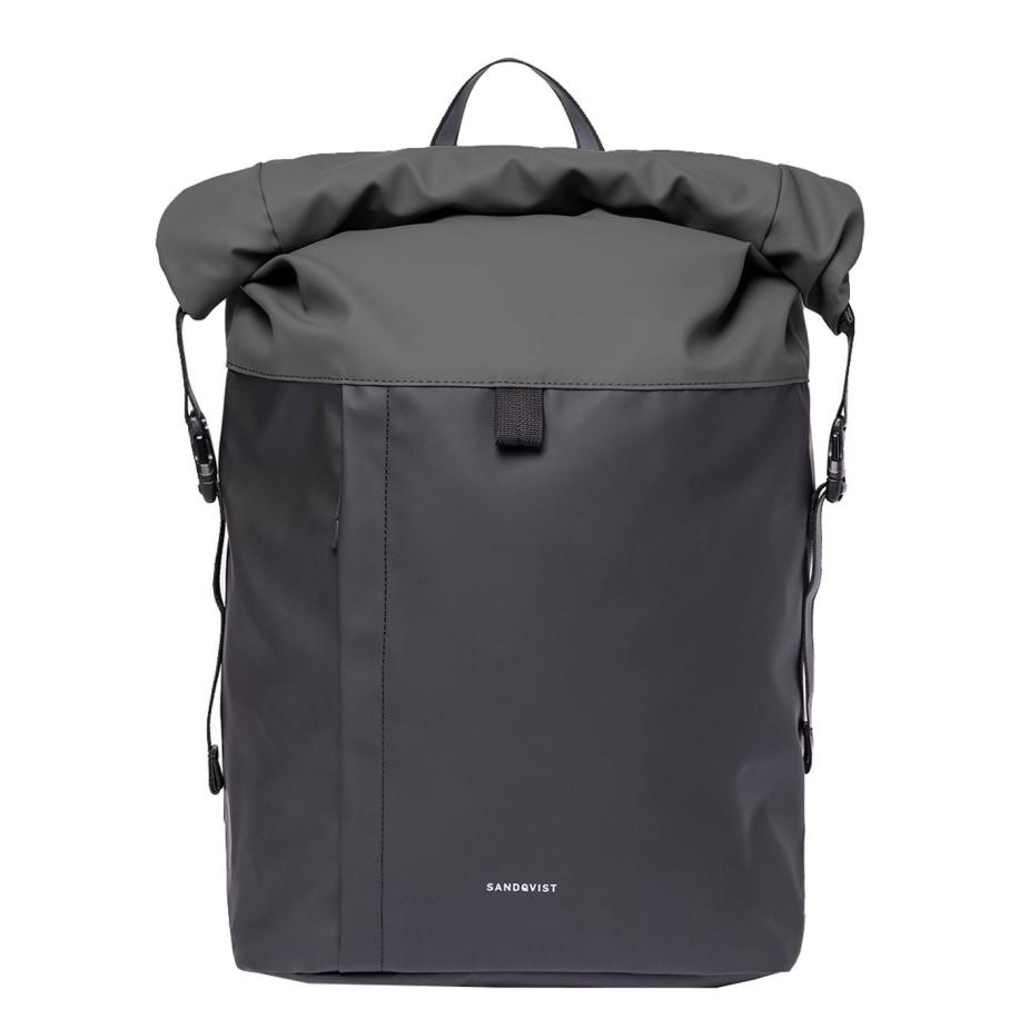 Sandqvist Konrad Backpack multi dark Zwart