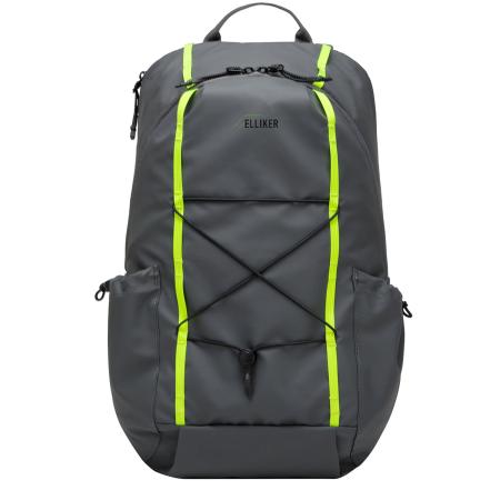 Elliker Keswick Zip Top Backpack 22L greyneon