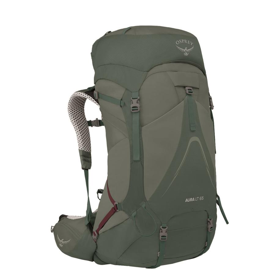 Osprey Aura AG LT 65 WXS/S koseret/darjeeling spring green backpack Groen