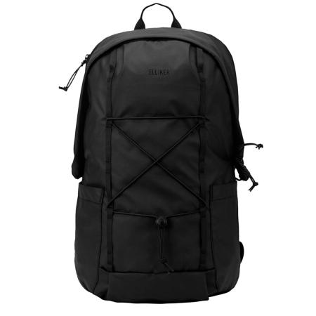 Elliker Kiln Hooded Zip Top Backpack 22L black