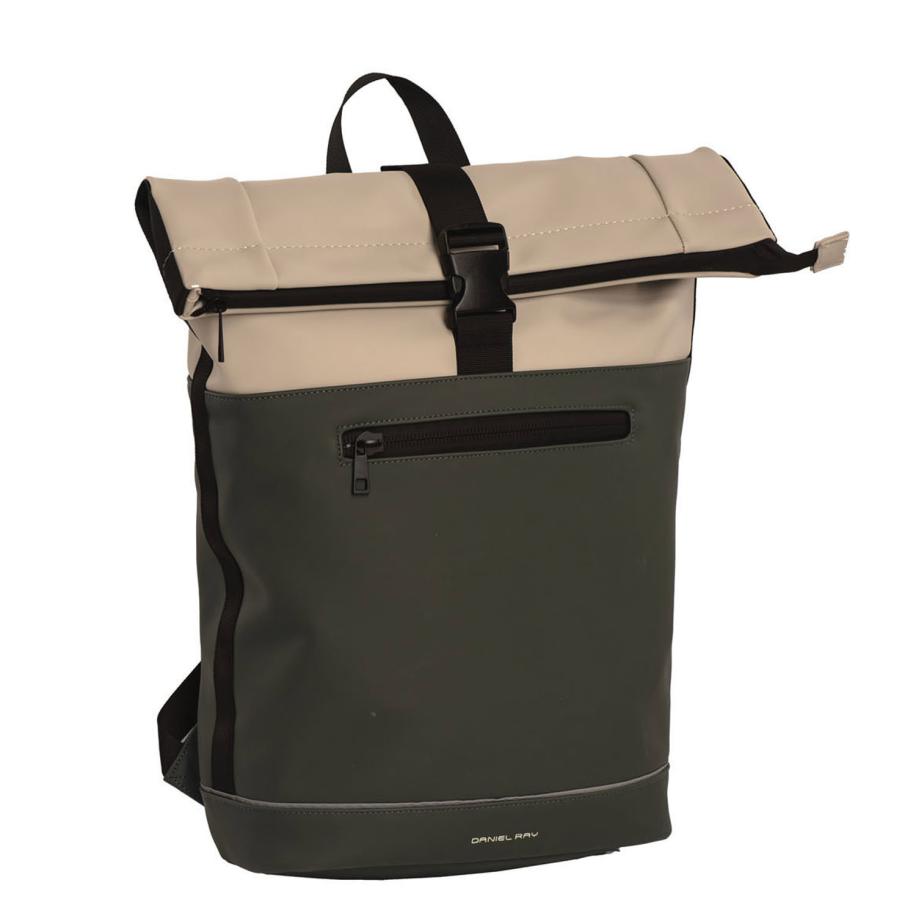 Daniel Ray Rockhampton Rolltop Backpack L moss green-khaki Multicolor