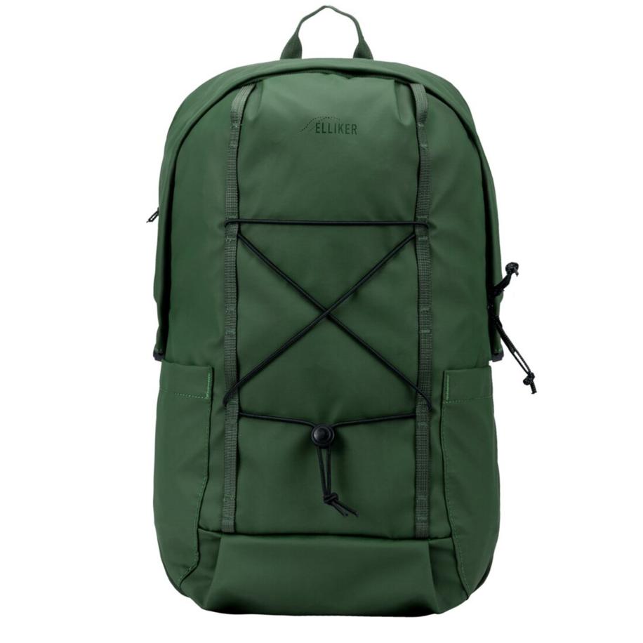 Elliker Kiln Hooded Zip Top Backpack 22L green Groen
