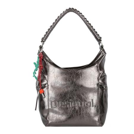 Desigual Desigual Rugzak Half Arica City cyaan blauw / brons / rood