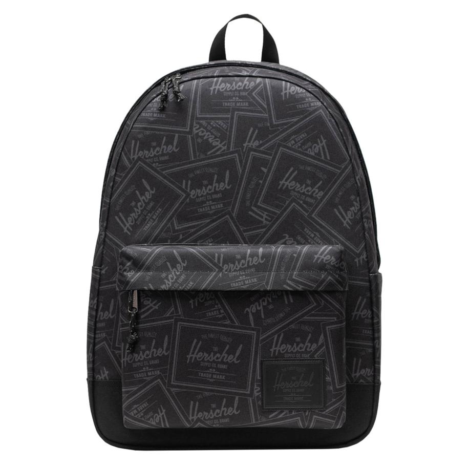 Herschel Supply Co. Classic XL Backpack sticker up black Zwart