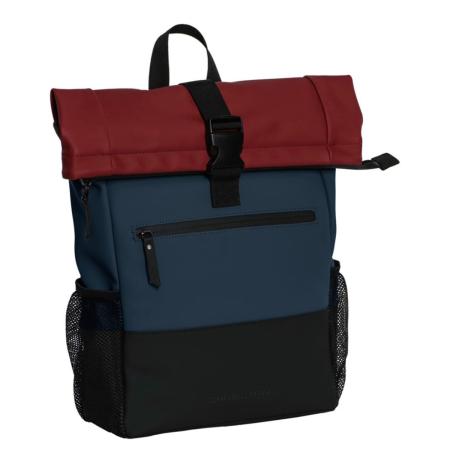 Daniel Ray Portland Rolltop Backpack Large burgundy-marine-black