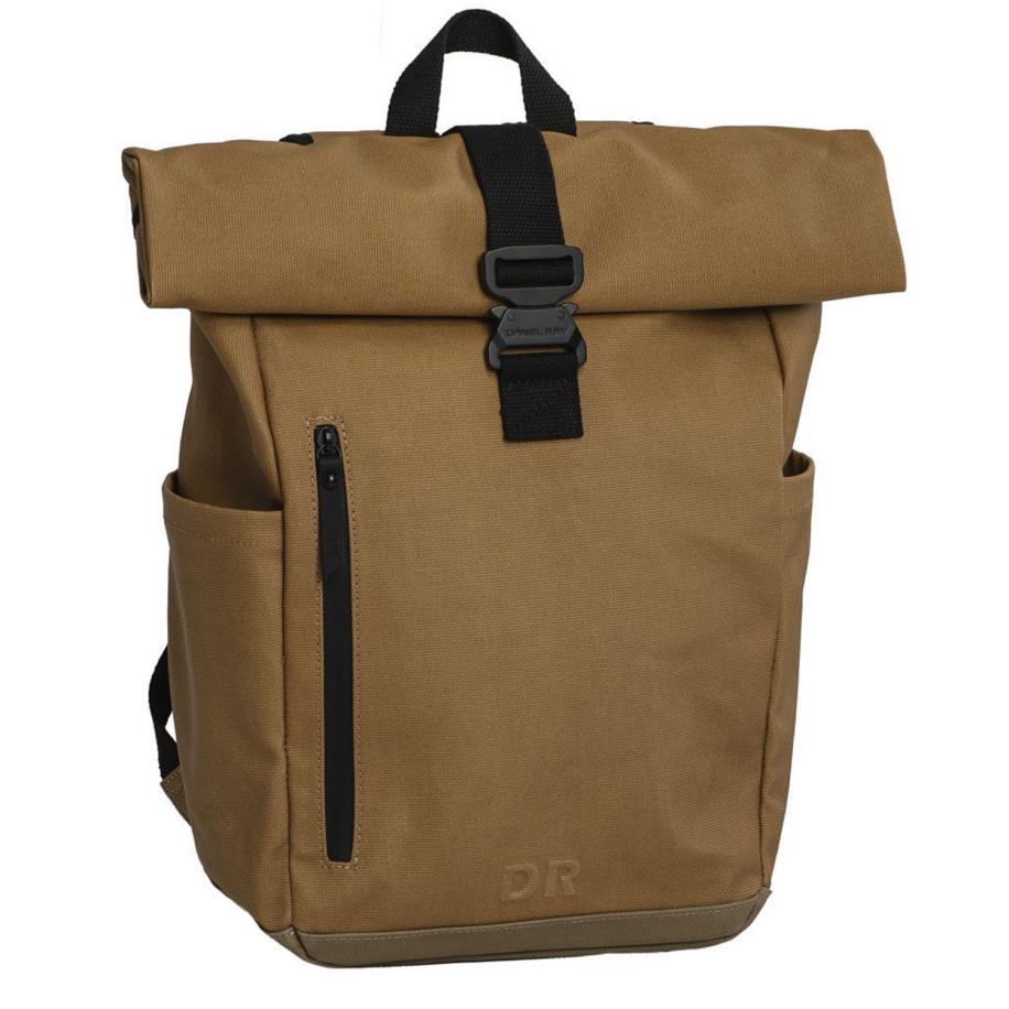Daniel Ray Griffith Rolltop Backpack L khaki Groen