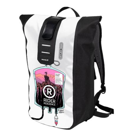 Ortlieb Velocity Design Rider Resilience 23L white-black backpack