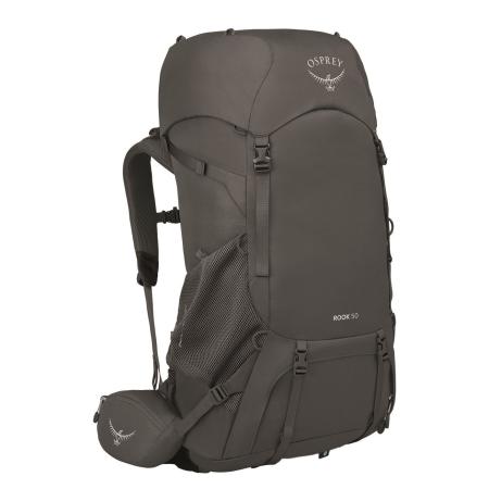 Osprey Rook 50 dark charcoal/silver lining backpack