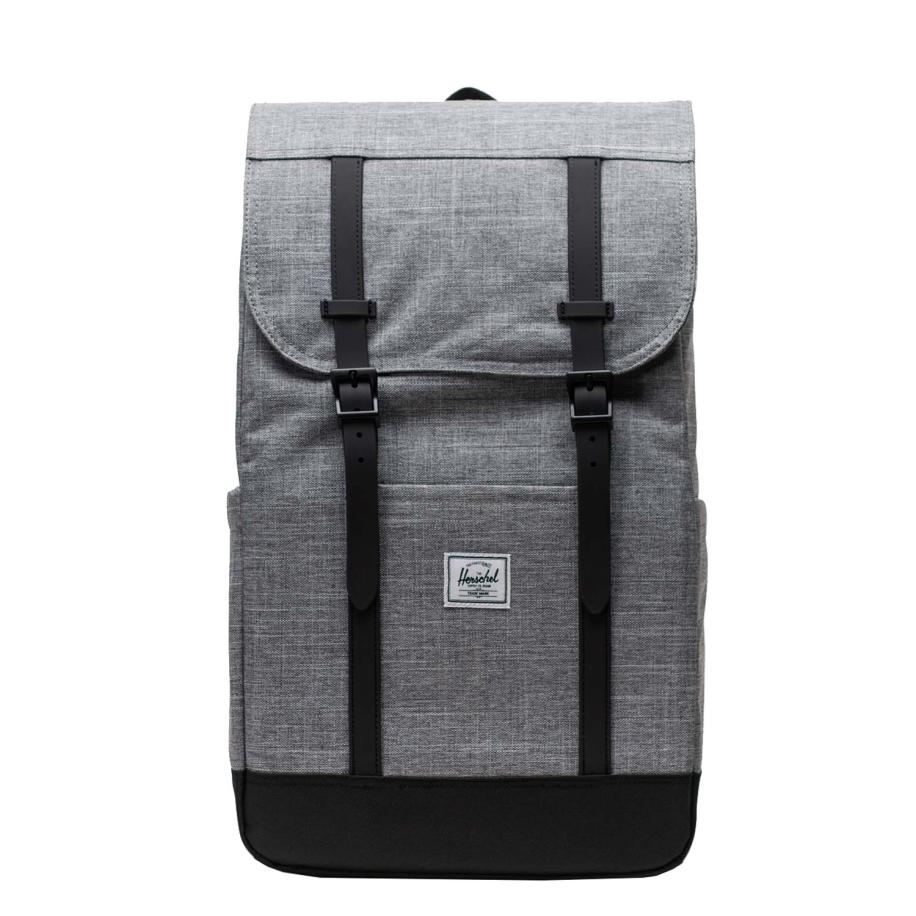 Herschel Supply Co. Retreat Backpack raven crosshatch Grijs