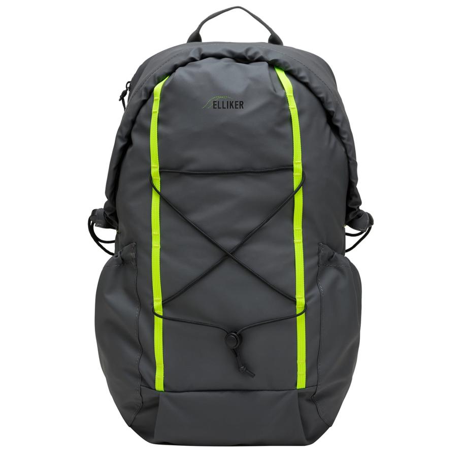 Elliker Kiln Hooded Zip Top Backpack 22L greyneon Grijs