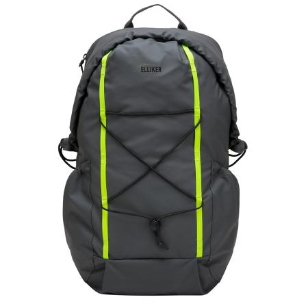 Elliker Kiln Hooded Zip Top Backpack 22L greyneon