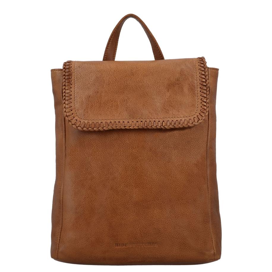 Hide & Stitches Inspired by Country Backpack cognac Bruin