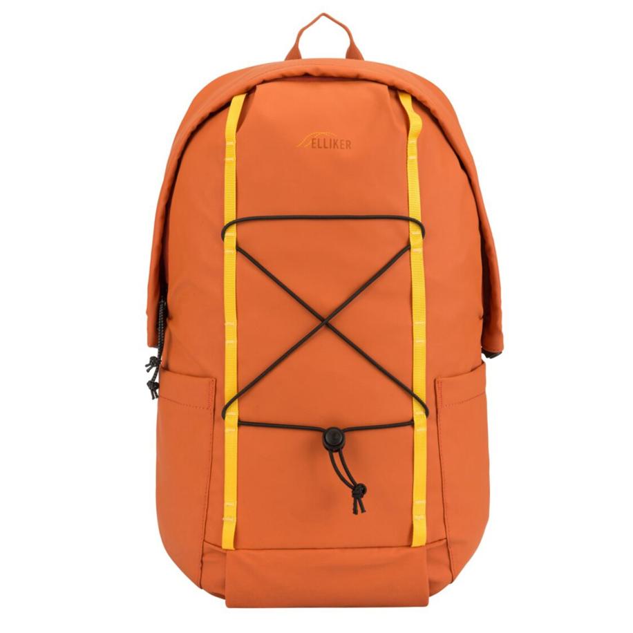 Elliker Kiln Hooded Zip Top Backpack 22L orange Oranje