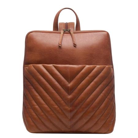 Chabo Venice Backpack camel Leren tas