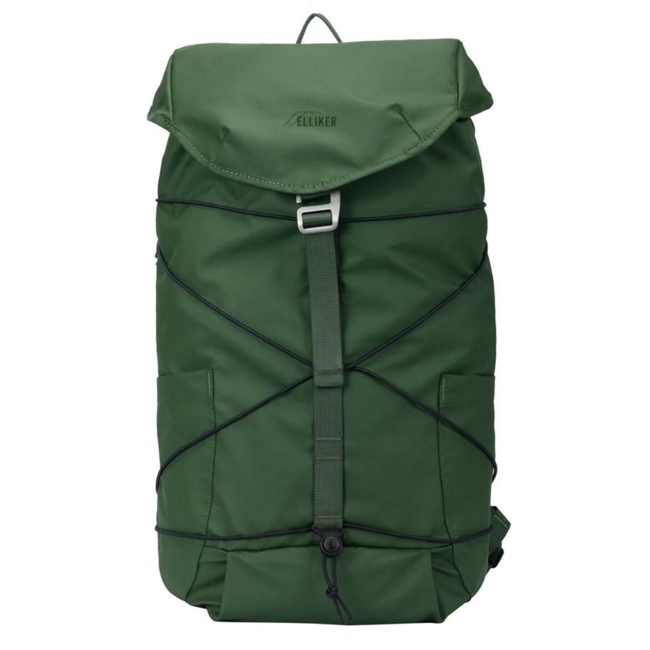 Elliker Wharfe Flap Over Backpack 22L green Groen