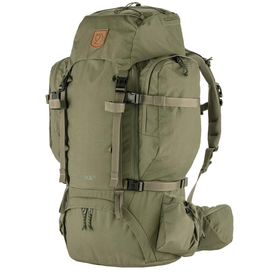 Fjallraven Kajka 75 S/M green backpack Groen