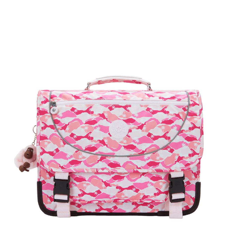 Kipling Preppy pink palm Roze