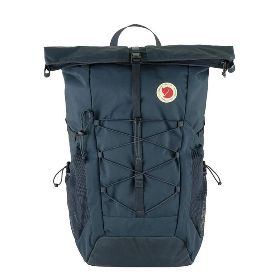 Fjallraven Abisko Hike Foldsack navy backpack Blauw