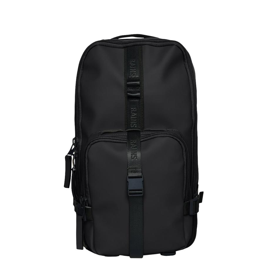 Rains Trail Rucksack W3 black Zwart