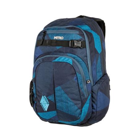 Nitro NITRO Rugzak Chase navy / nachtblauw / aqua / blauw gemêleerd