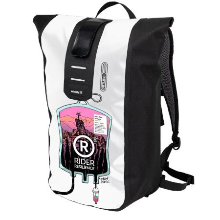 Ortlieb Velocity Design Rider Resilience 23L white-black backpack