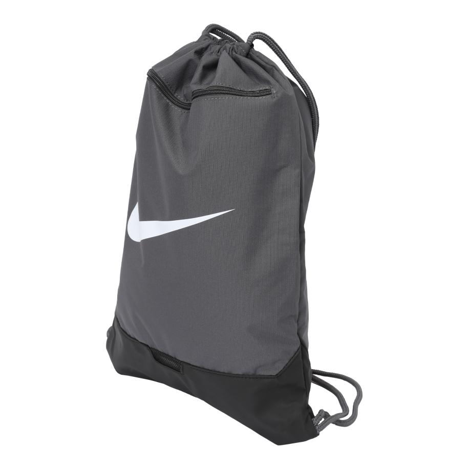 Nike NIKE Gymbag Brasilia donkergrijs / zwart / wit -