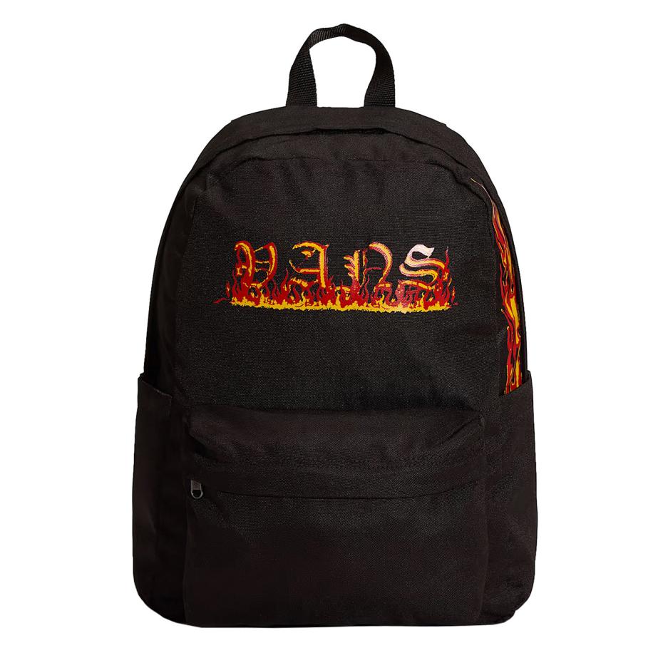 Vans Old Skool Grom Backpack black-flame Zwart