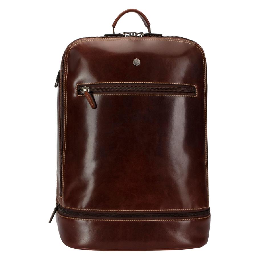 Jekyll & Hide Jekyll & Hide Rugzak Oxford bruin -
