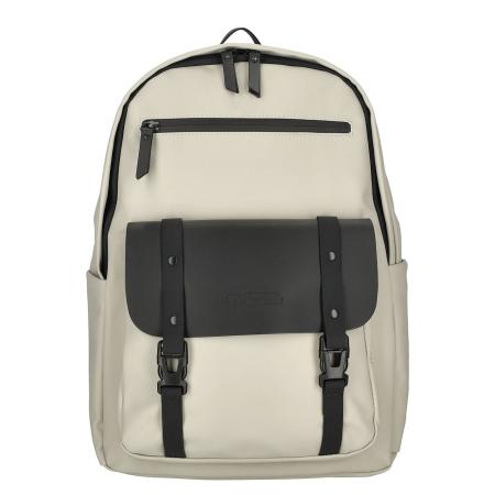 Enrico Benetti Glasgow Laptop Backpack 15 light taupe
