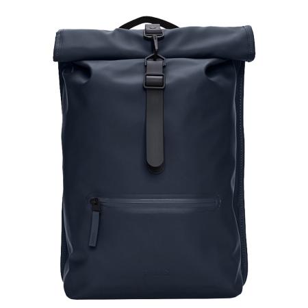 Rains Rolltop Rucksack W3 navy