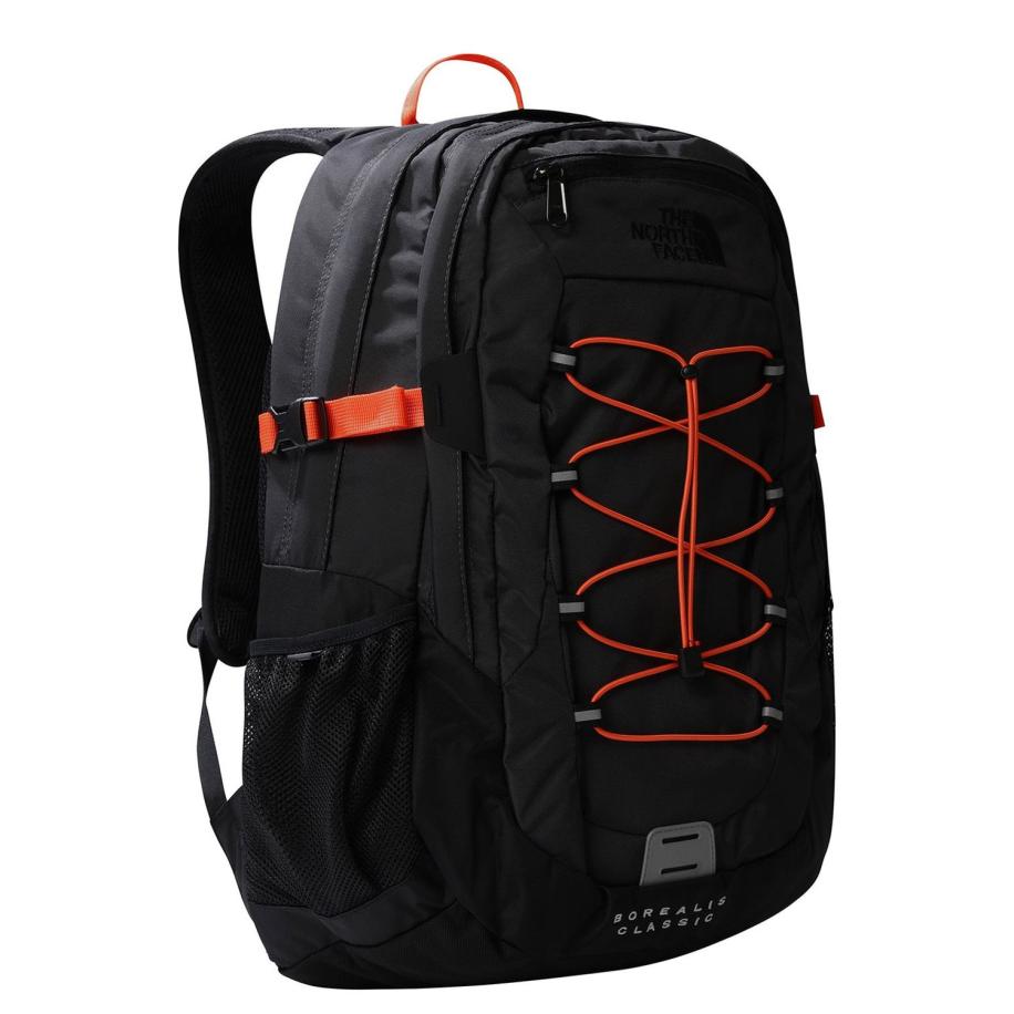 The North Face Borealis Classic asphalt grey/retro orange Grijs