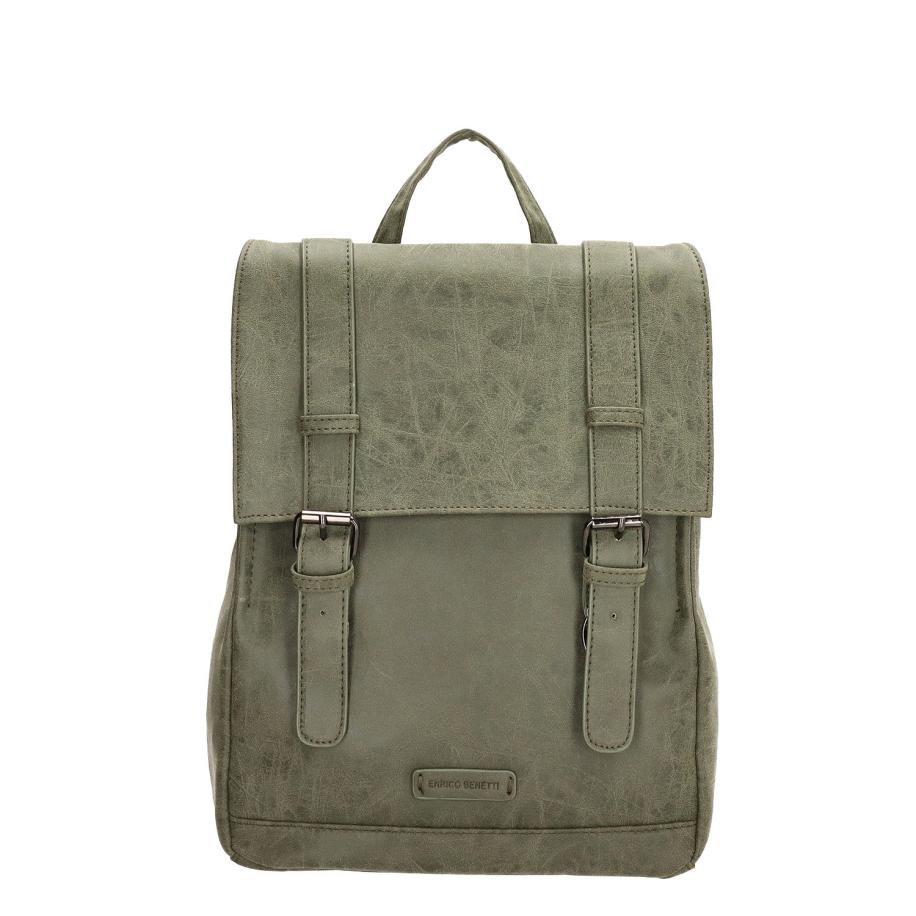 Enrico Benetti Amy Backpack olive Groen