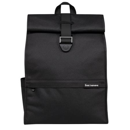 Bold Banana Roll Top Backpack big black backpack