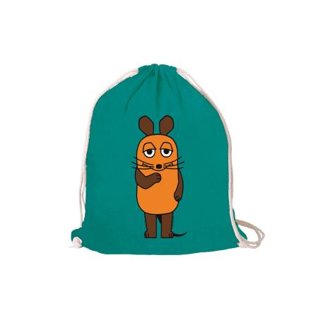 LOGOSHIRT Gymtas Die Maus groen / gemengde kleuren