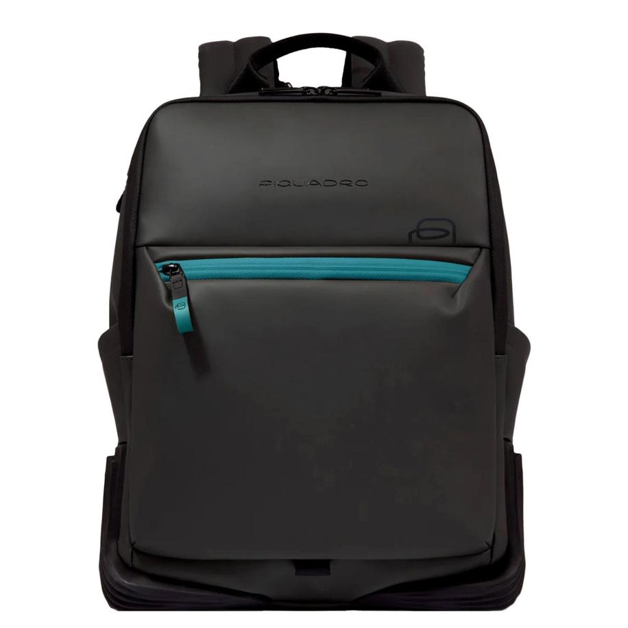 Piquadro C2OW Laptop Backpack 14 black Zwart