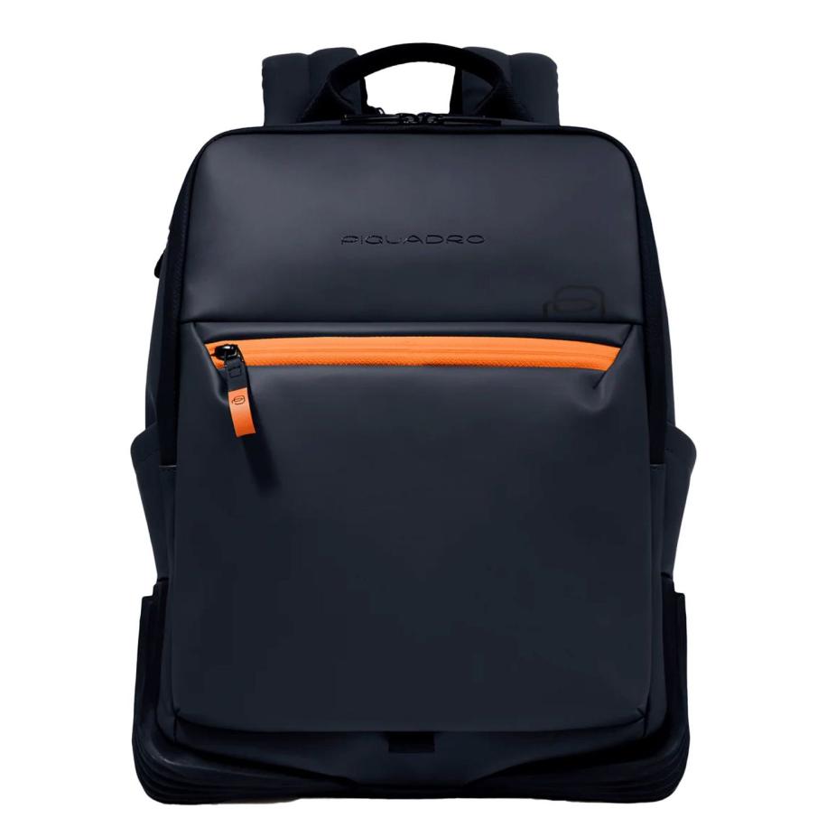 Piquadro C2OW Laptop Backpack 14 blue Blauw